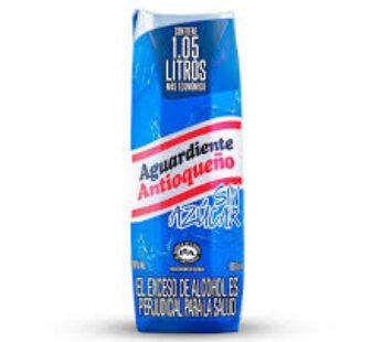 Aguardiente Antioqueño Tapa Azul Tetra Pack