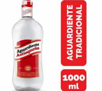 Aguardiente Limosina Roja 1000 ml