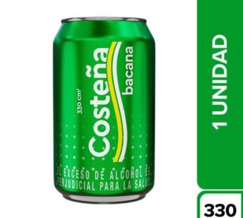 Costeña Bacana Lata 330 cm