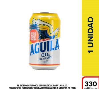 AGUILA LATA CERO