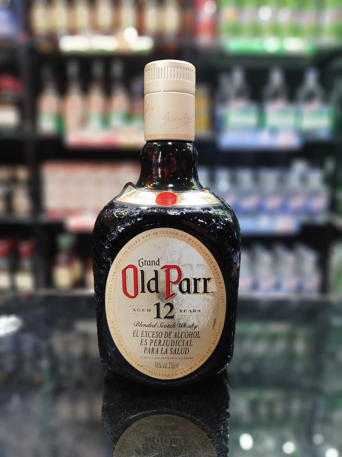 Whisky Old Parr 12 Años 750 ml